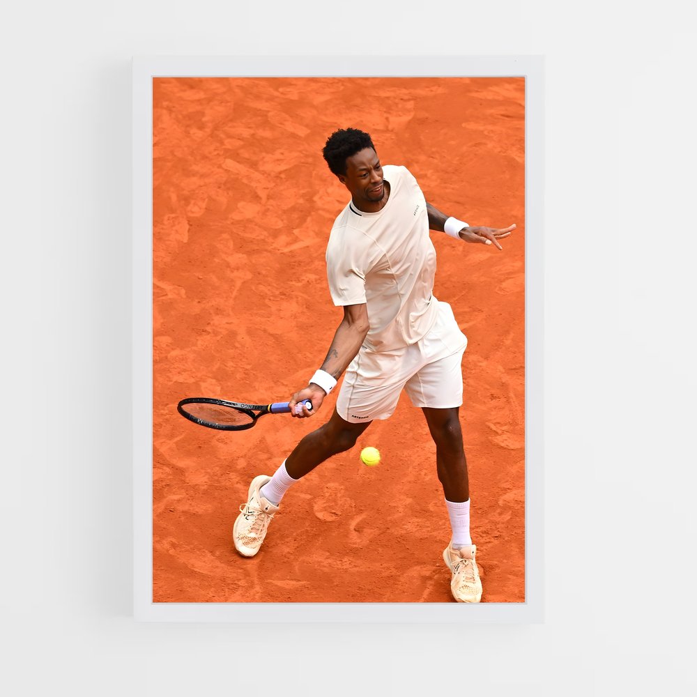 Poster Gael monfils – affiche Tennis (vue 3)